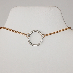 Circle Choker Gold/Silver $47, Hurricane by Jane Jewelry